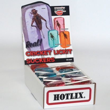 Cricket Lick-It Suckers Box Assorted