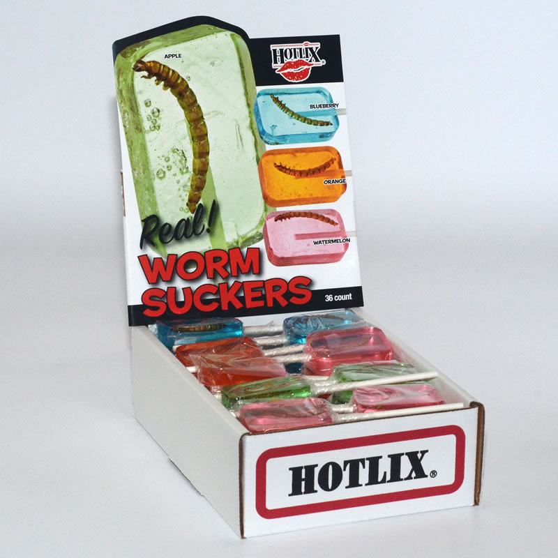 Worm Suckers Box - HOTLIX