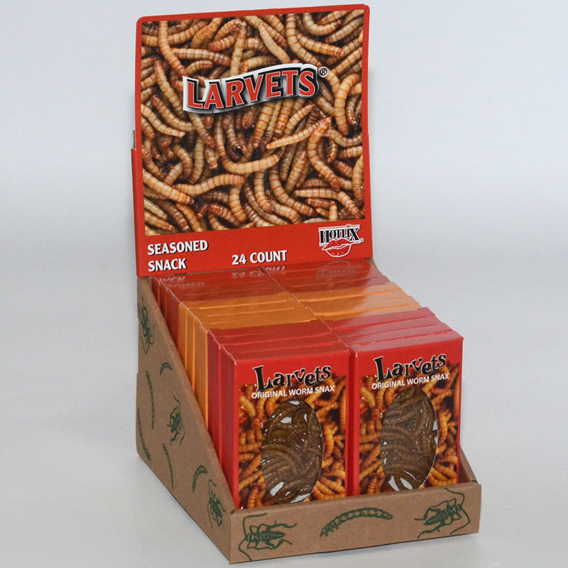 Larvets® Original Worm Snax Box Assorted