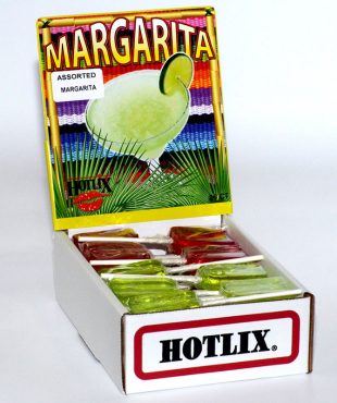 Margarita Flavored Suckers Box Assorted